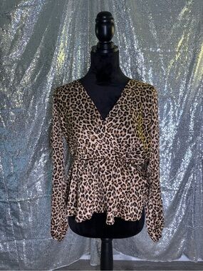 Cinched Cheetah Top 🐆